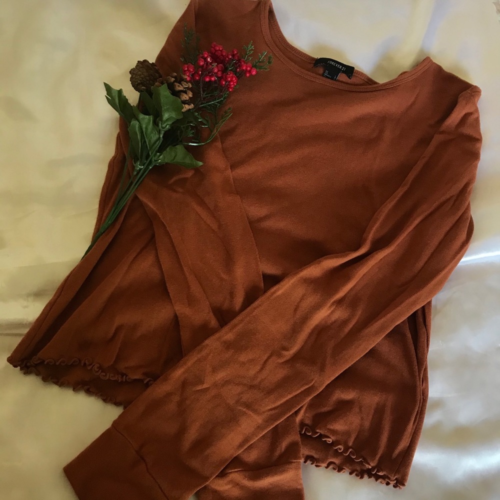 ✨~Burnt Orange long sleeve~✨